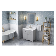 single sink double faucet vanity