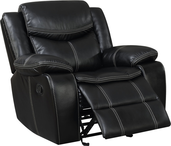 Furniture of America Chairs Black Contemporary 