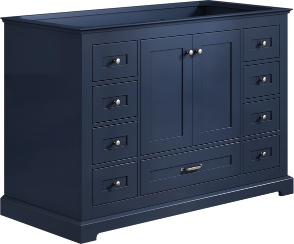 Best Deal - Lexora 48 inch Navy Blue Bathroom Vanity Cabinet Only  LD342248SE00000