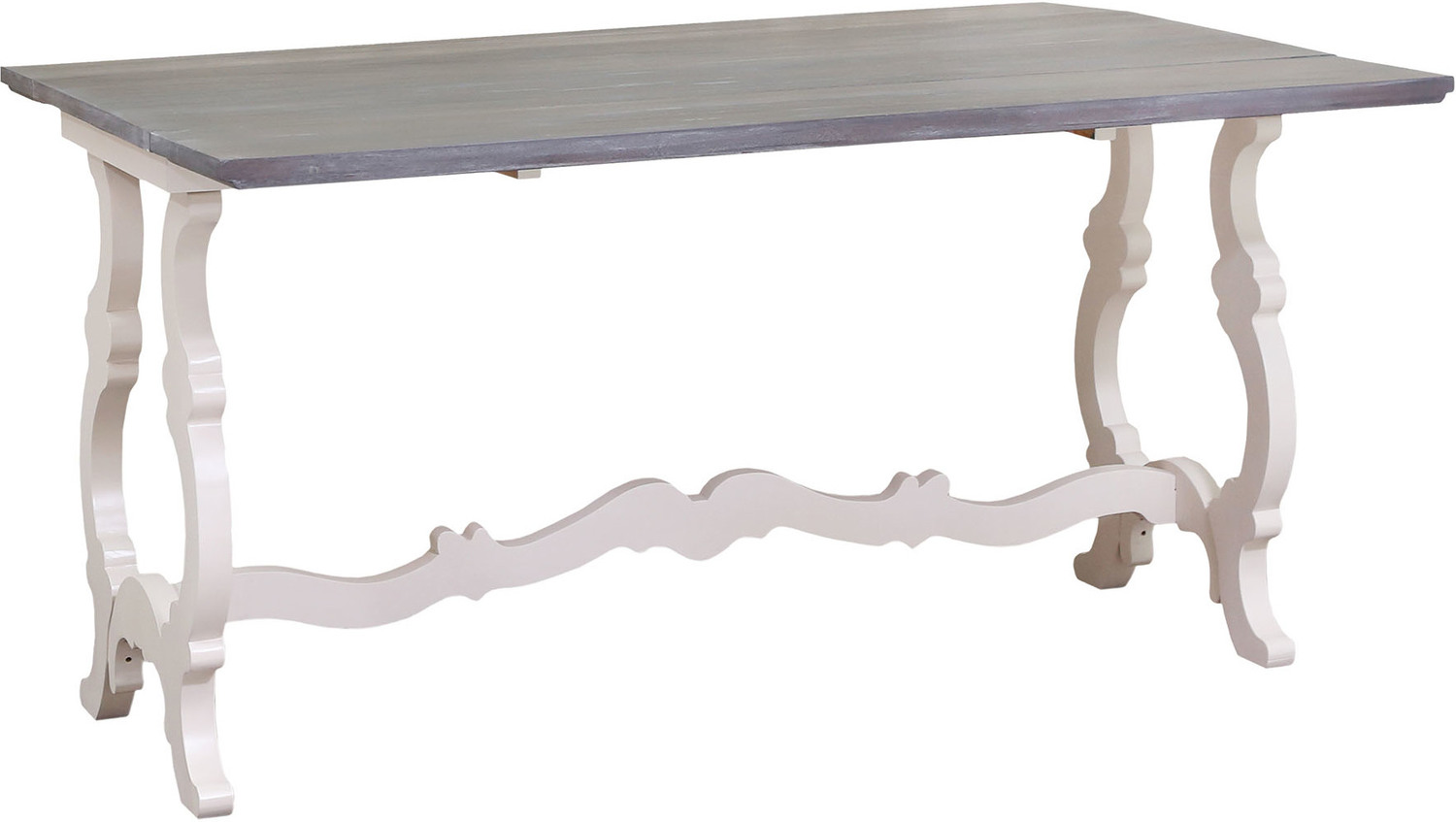 Stein World Console Table / Desk Accent Tables Indian White, Antique Smoke Transitional